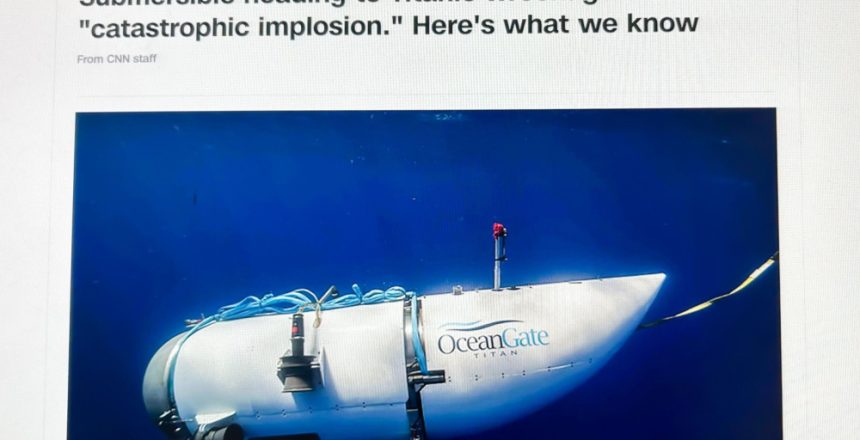 US Coast Guard says salvaged debris from Titan submersible contains ‘presumed human remains’