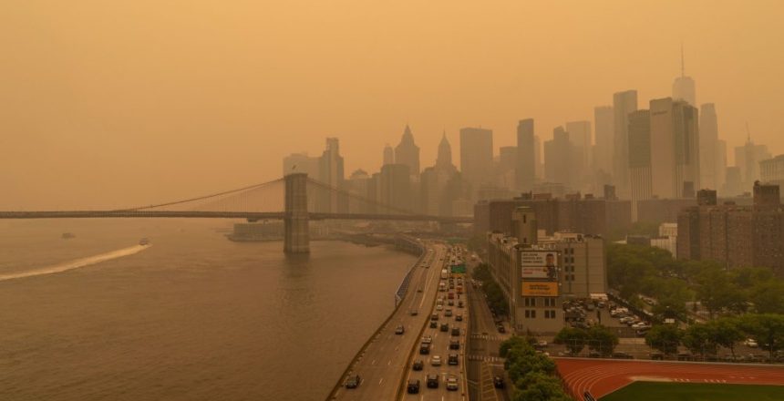 Smoke from Canadian Wildfires plunges the Midwest, Northeast U.S. into hazardous air conditions