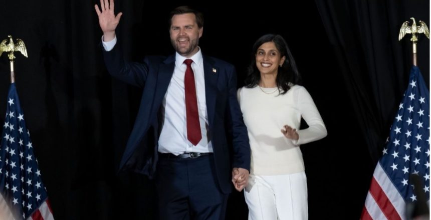 Vice President JD Vance and Second Lady Usha Vance welcome fourth child