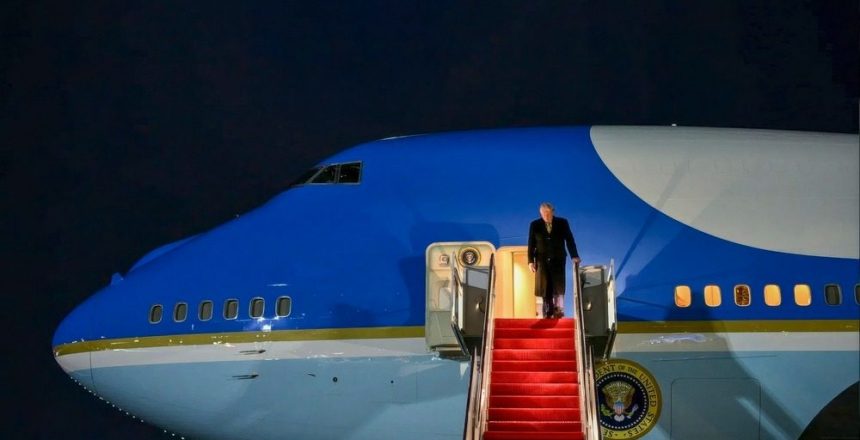 President Trump secretly switched to alternate aircraft in midst of Iranian threat in Turkey