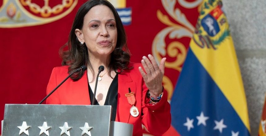 Venezuelan opposition leader María Corina Machado returns to Venezuela after nearly a year in exile